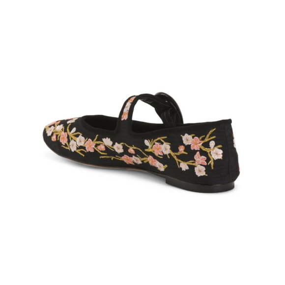 LARROUDE Black Handmade In Brazil Verona Ballet Flats - Picture 2 of 2